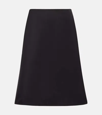 Alexander Mcqueen Midi Ruched Skirt