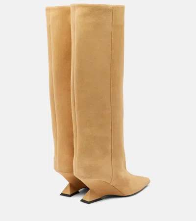 Attico Cheope 105 Suede Knee-high Boots