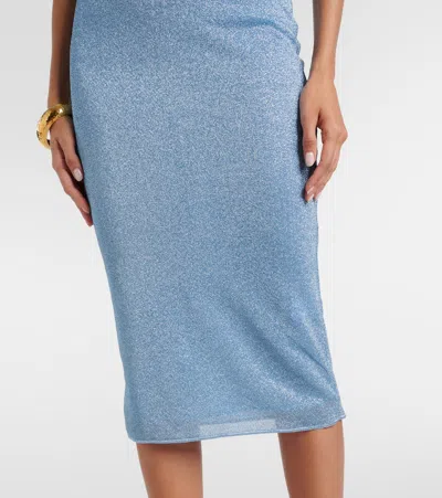 Oseree Oséree Lumière Open-back Midi Dress