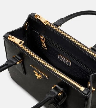 Prada Galleria Saffiano Small Leather Tote Bag