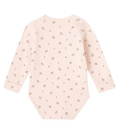 Liewood Baby Set Of 2 Cotton-blend Bodysuits In Pink