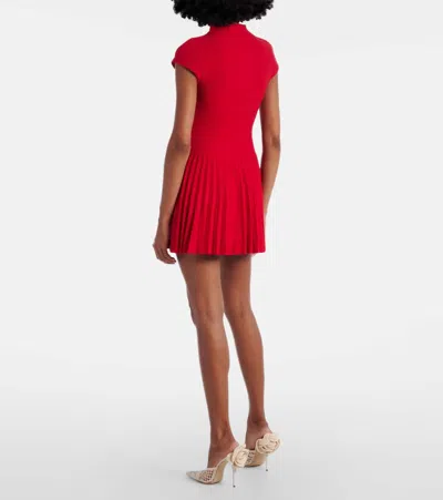 Magda Butrym Ribbed Cotton Minidress