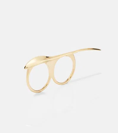Givenchy Maple Seed Double-finger Ring