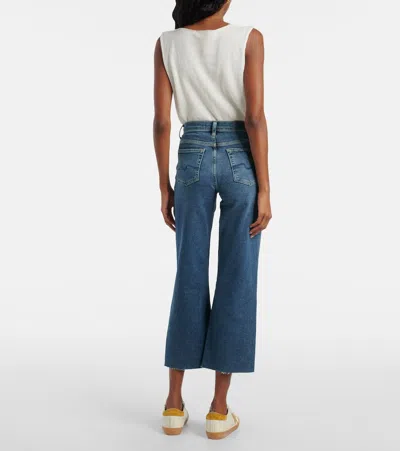 7 For All Mankind Alexa High-rise Cropped Straight Jeans