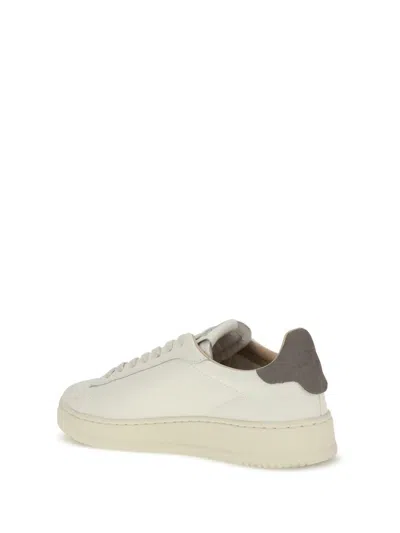 Autry Dallas Leather Sneakers In White