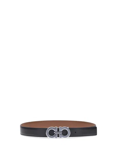 Ferragamo Salvatore  Belts E Braces In Black