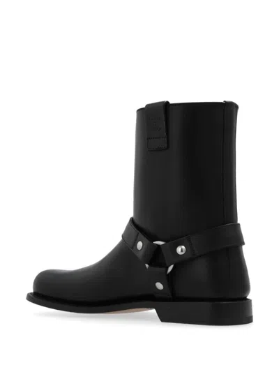 Loewe Isabel Marant Edrika Suede Ankle Boots In Black