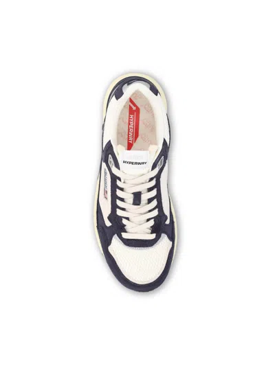 Autry Hyperway Lowsuebic Mesh Spblu Silv Sneakers In Blue