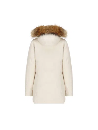 Woolrich Coats In White