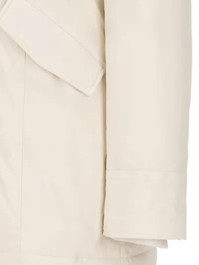 Woolrich Coats In White