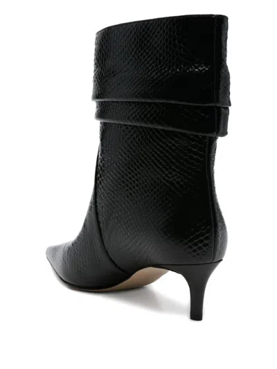 Michael Kors High Heel Short Boots In Black