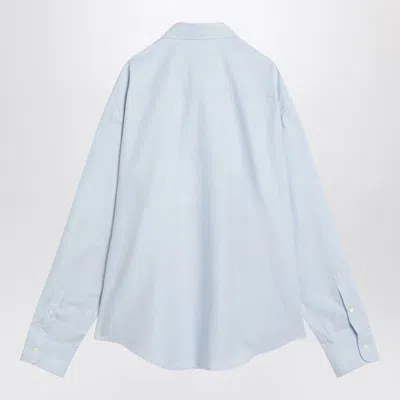 Ami Alexandre Mattiussi Ami Paris Ami De Coeur Light Blue Shirt