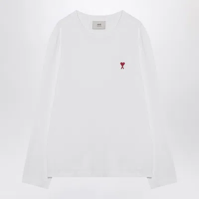 Ami Alexandre Mattiussi Ami Paris T-shirts And Polos In White