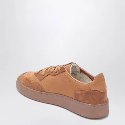 Autry Men's Medalist Sneakers In Nappa And Suede In Brown