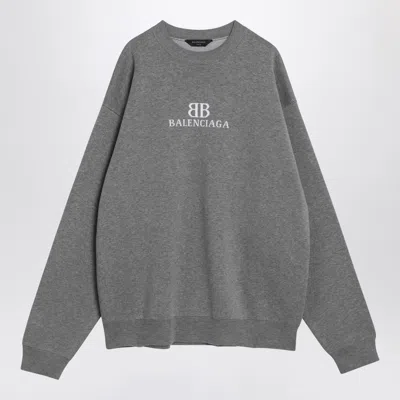 Balenciaga Crewneck Sweater 818422t3368 1380 In Gray