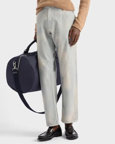 Prada Corduroy Jeans In Blue