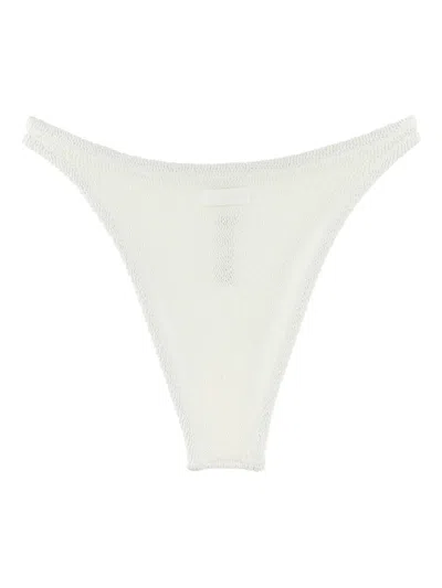 Mc2 Saint Barth Elise Bikini Bottoms In White