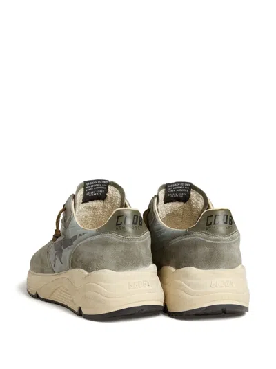 Golden Goose Running Sole Sneakers In Gray