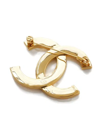 Pre-owned Chanel 2023 Cc-mark Brooch