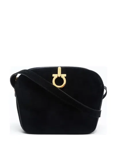 Pre-owned Ferragamo 1990-2010 Suede Shoulder Bag