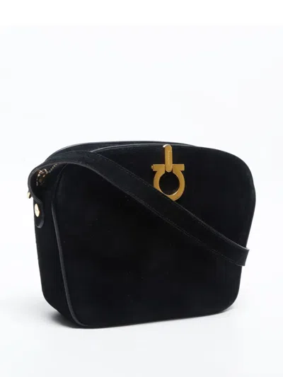 Pre-owned Ferragamo 1990-2010 Suede Shoulder Bag