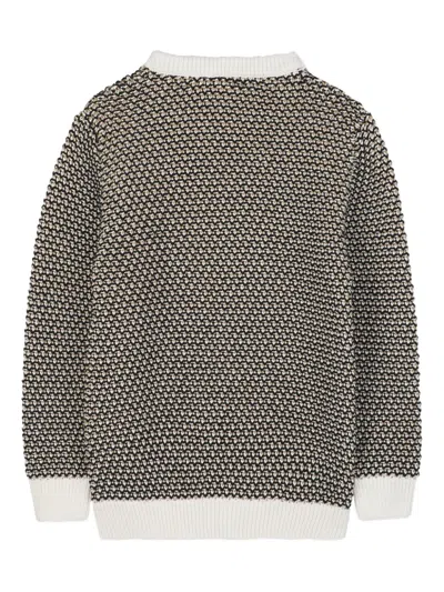 Bosswear Textured-knit Sweater In Gray