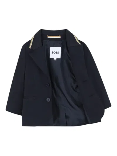Bosswear Buttoned Suit Set In Black