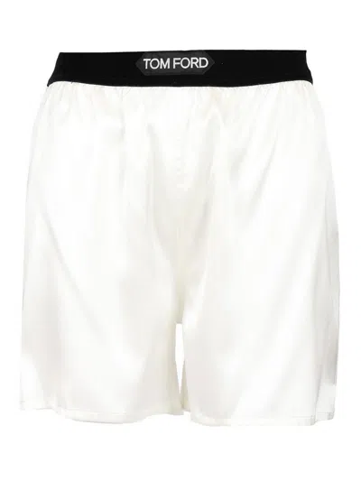 Tom Ford Boxers De Baño - Blanco