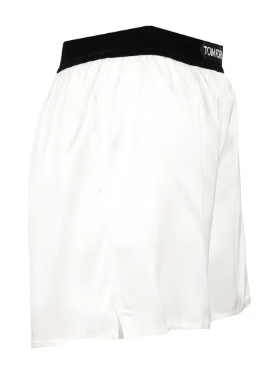 Tom Ford Boxers De Baño - Blanco