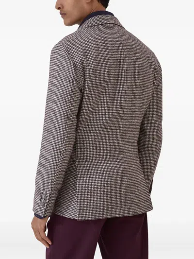 Brunello Cucinelli Single-breasted Blazer In Gray