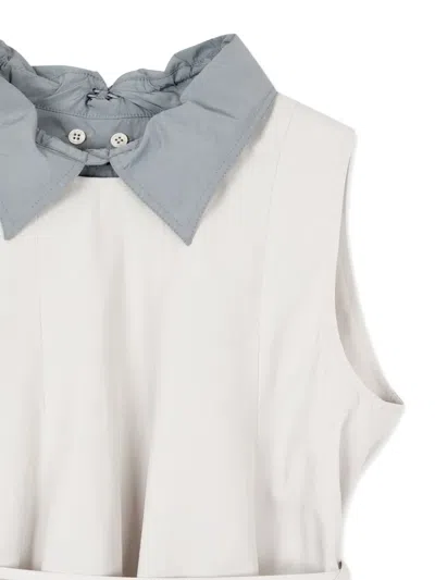 Studio Tomboy Collared Belted Top