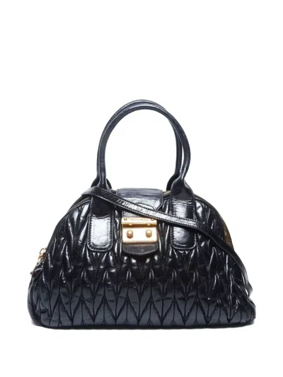 Pre-owned Miu Miu 2010-2020 Matelasse Tote Bag