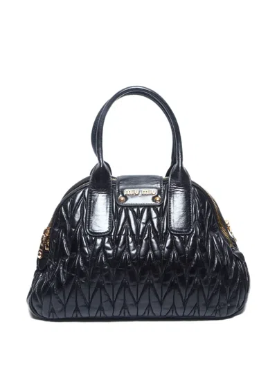 Pre-owned Miu Miu 2010-2020 Matelasse Tote Bag