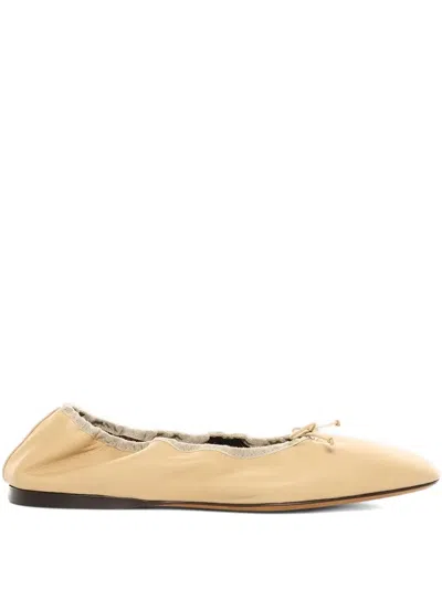 The Row Ruffled Ballerina Flats