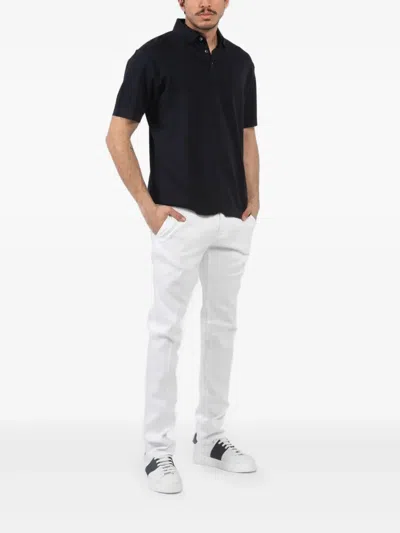 Mason's Drawstring Trousers In White
