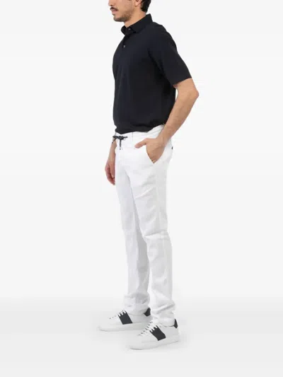 Mason's Drawstring Trousers In White