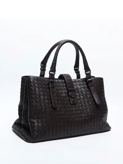 Pre-owned Bottega Veneta 2012-2024 Medium Intrecciato Roma Tote Bag