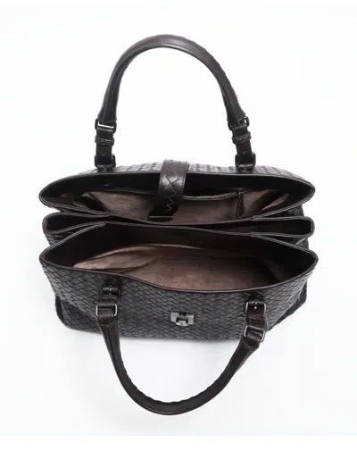 Pre-owned Bottega Veneta 2012-2024 Medium Intrecciato Roma Tote Bag
