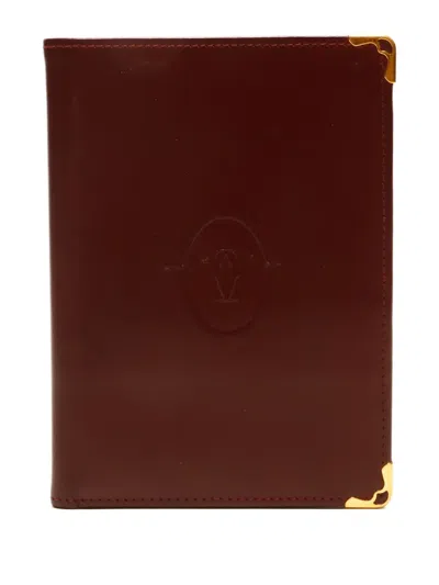 Pre-owned Cartier 1980-1990 Leather Wallet