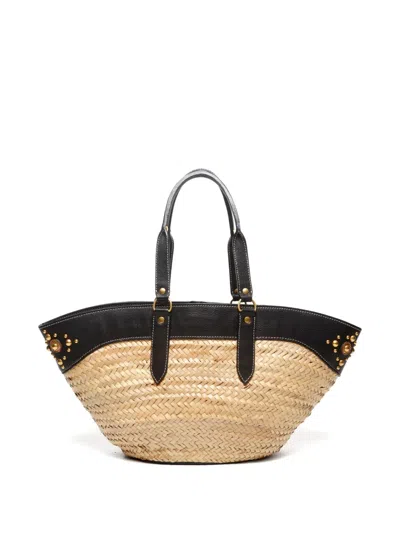 Pre-owned Miu Miu 2000-2020 Raffia Tote Bag