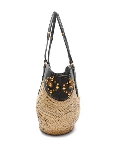 Pre-owned Miu Miu 2000-2020 Raffia Tote Bag