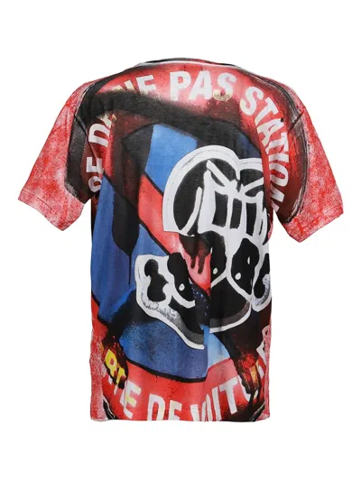 Chito Graphic-print Short-sleeve T-shirt In Red