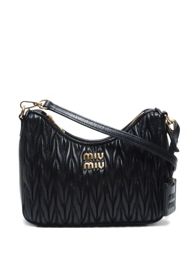 Pre-owned Miu Miu 2020 Matelasse Leather Shoulder Bag