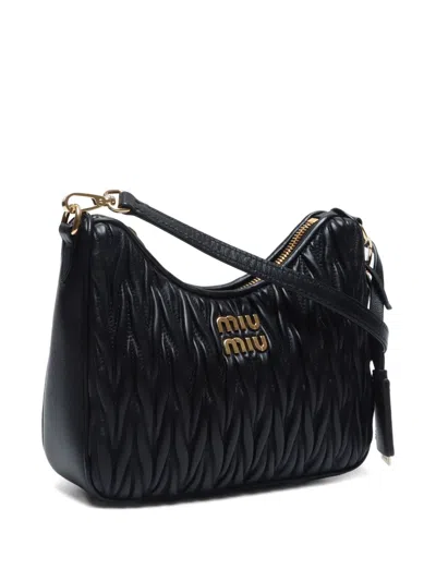 Pre-owned Miu Miu 2020 Matelasse Leather Shoulder Bag