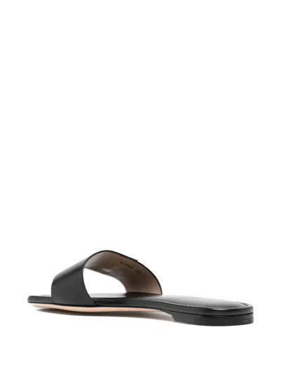 Tom Ford Padlock Embellished Leather Slides