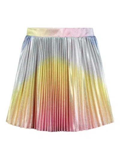 Billieblush Pleated Iridescent Skirt In Multi