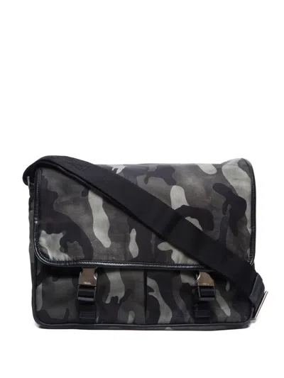 Pre-owned Prada 2010-2020 Camouflage-print Shoulder Bag
