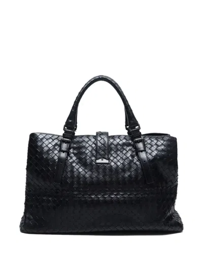 Pre-owned Bottega Veneta 2012-2024 Medium Intrecciato Roma Tote Bag