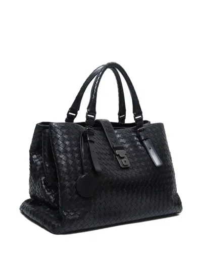 Pre-owned Bottega Veneta 2012-2024 Medium Intrecciato Roma Tote Bag