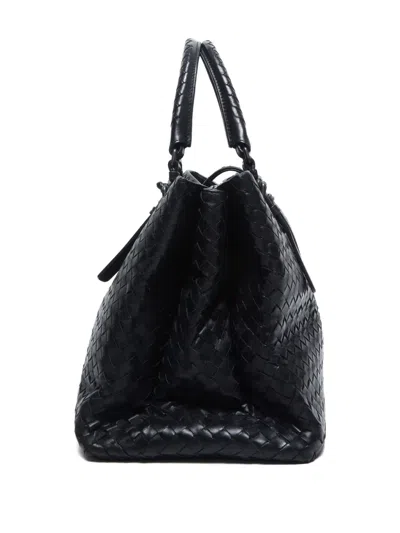 Pre-owned Bottega Veneta 2012-2024 Medium Intrecciato Roma Tote Bag